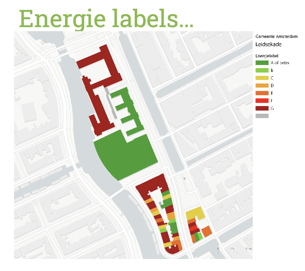 Energie labels in de buurt